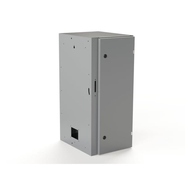 1/4 Turn Latch Electrical Enclosures, 34-1/2 in H, 18 in D, 15 in W, NEMA 3R, 4, 12, 13